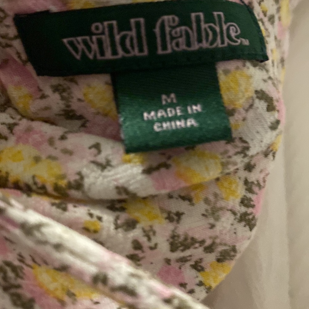 Floral Ruffle Sleeve Mini Dress Target - Picture 5 of 5